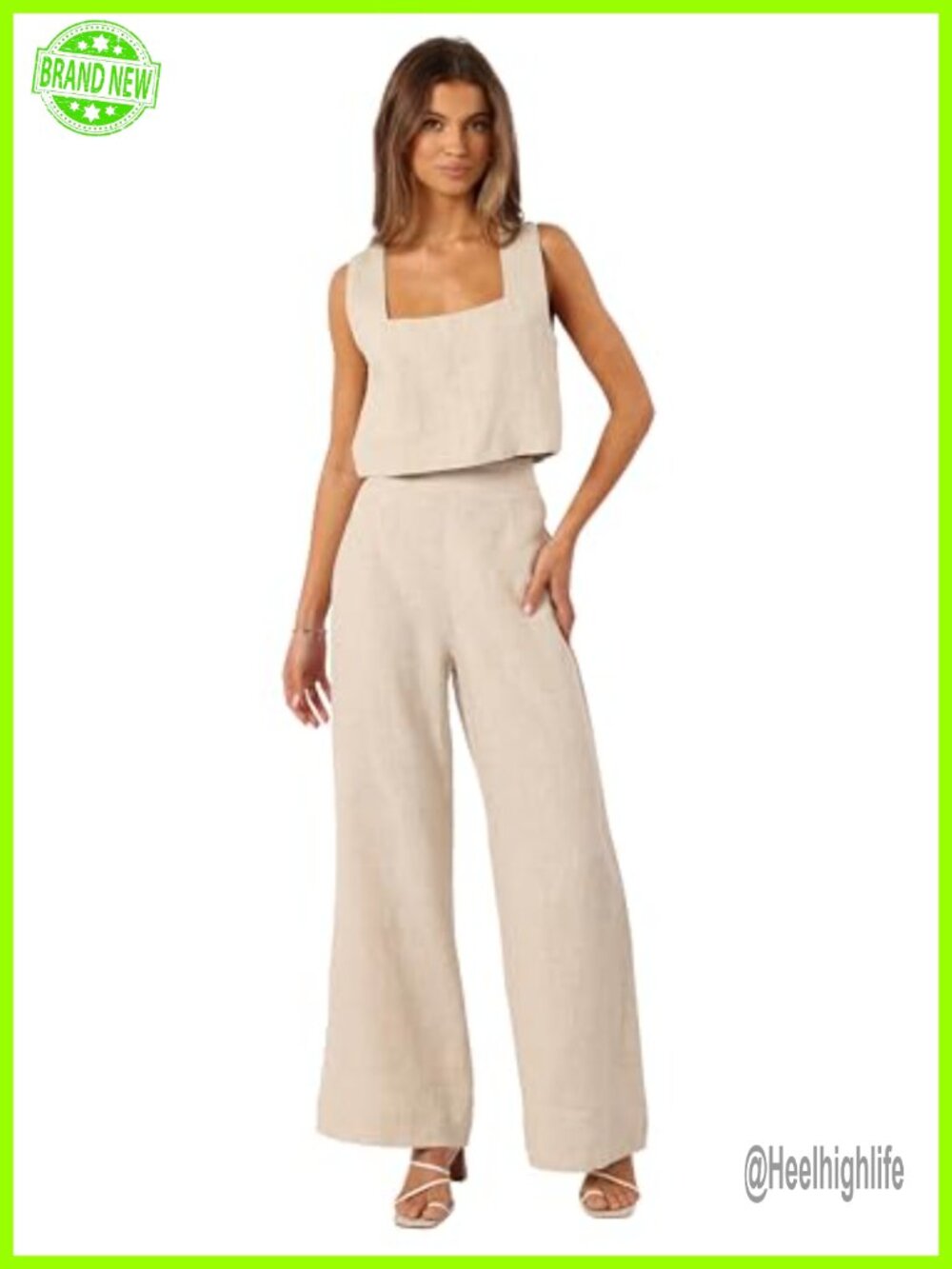 High Waisted Wide Leg Palazzo Pants Relaxed Fit Business Casual Evening
